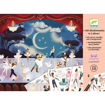 the completed costume workshop scene filled with transferred dancers and outfits