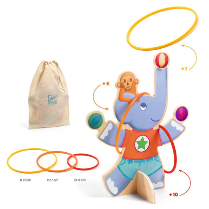 Djeco - Oola Hoop Ring Toss Game