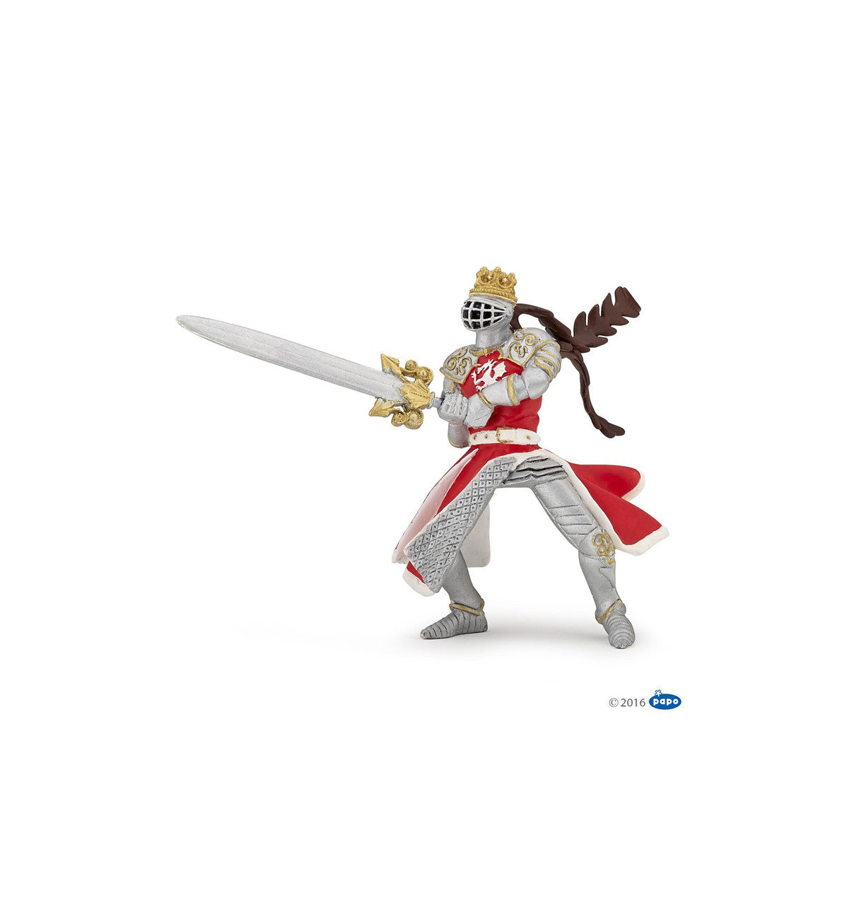 Papo - Dragon King with sword Figurine