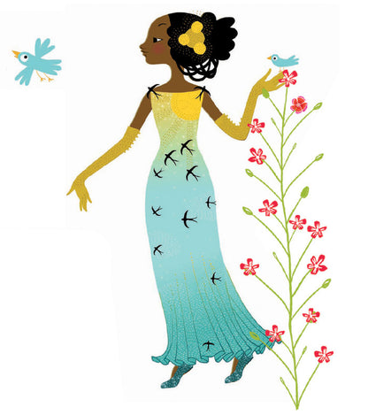 Djeco Dresses Through Seasons Stickers and Paper Dolls