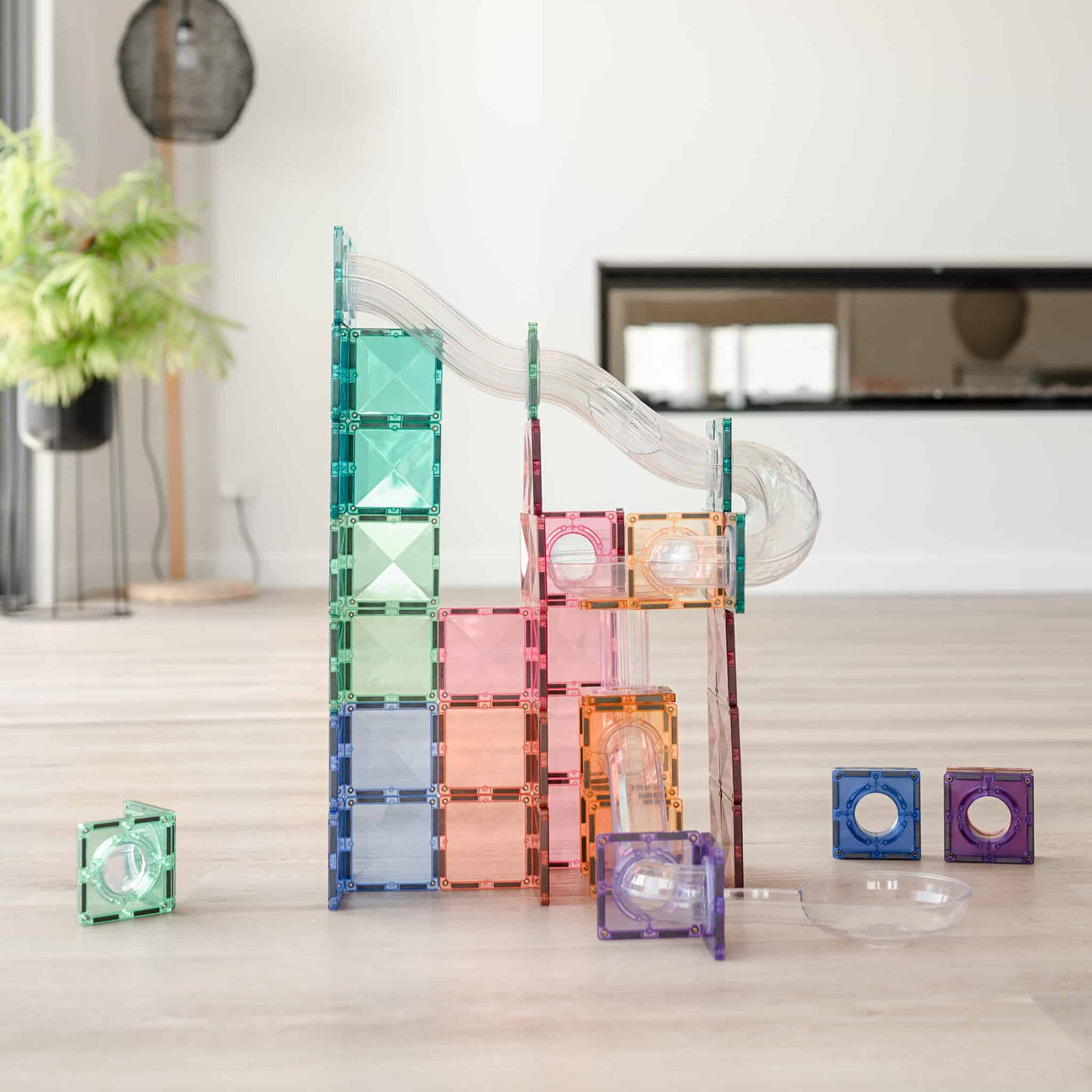 Connetix - Pastel Ball Run Expansion Pack 80pc