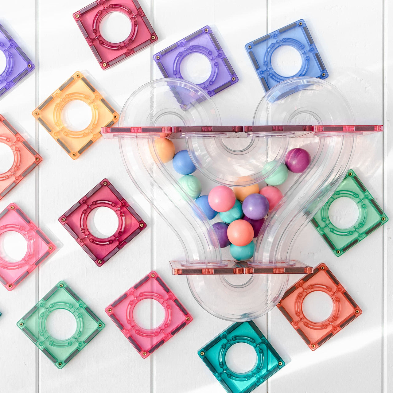 Connetix - Pastel Ball Run Pack 106pc