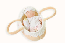 Bonikka - Grace Baby Doll in Carry Cot With Bottle & Blanket