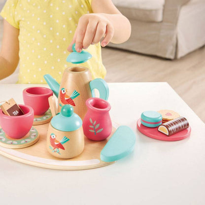 Hape - Tea Time Wooden Play Set