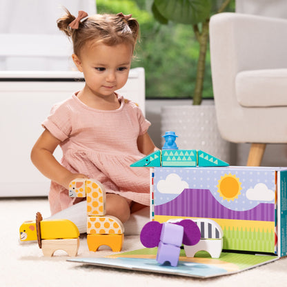 Melissa & Doug - Blockables™ Safari Play Set