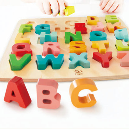 Hape Chunky Alphabet Puzzle - Capital Letters