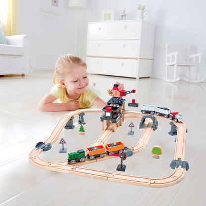 Hape Rail Mining Loader Set