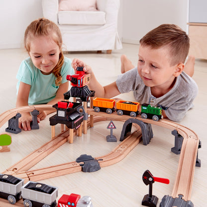 Hape Rail Mining Loader Set