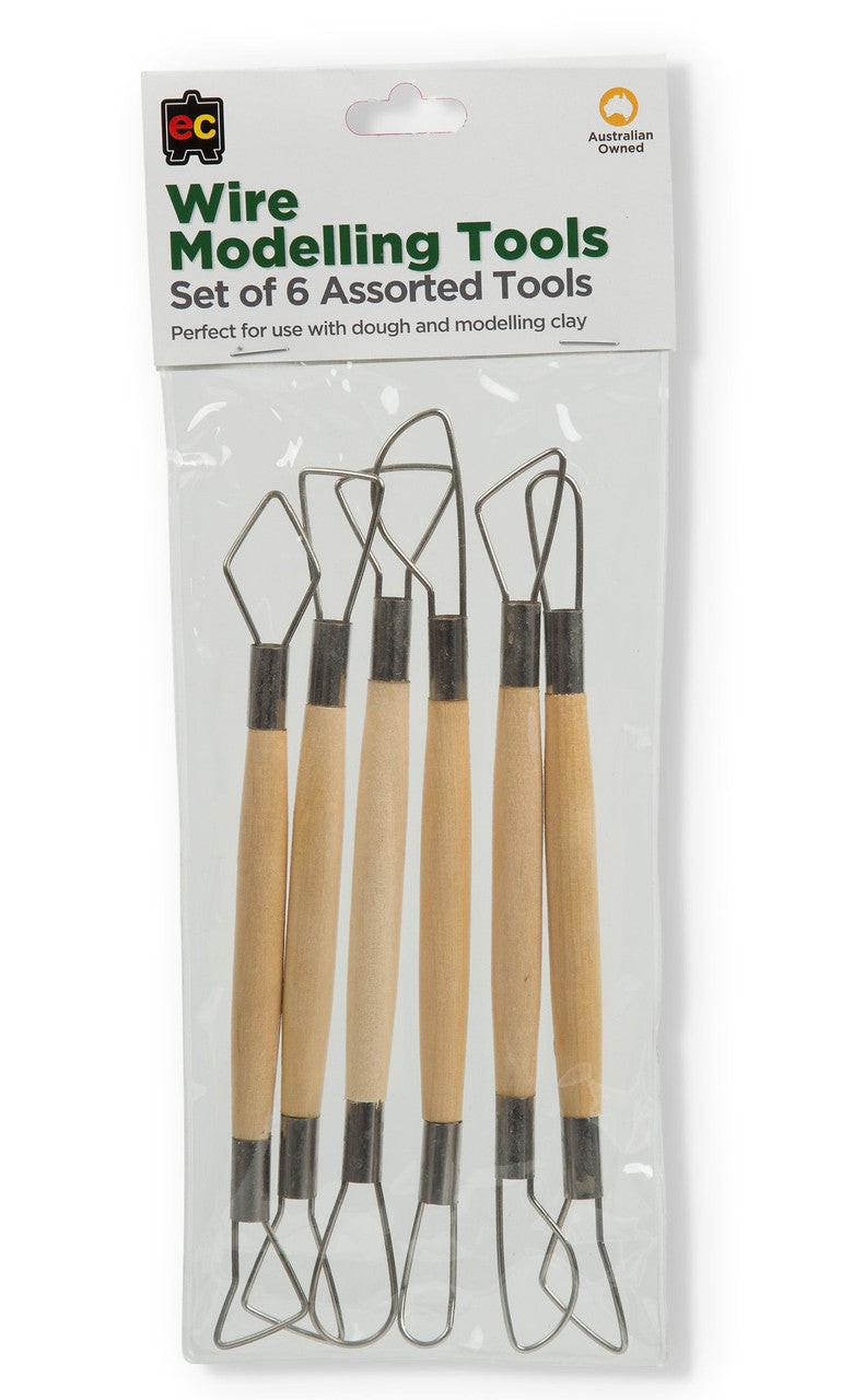 Educational Colours Wire Modelling Tools - Set of 6