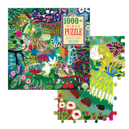 eeBoo 1000pc - Bountiful Garden Puzzle