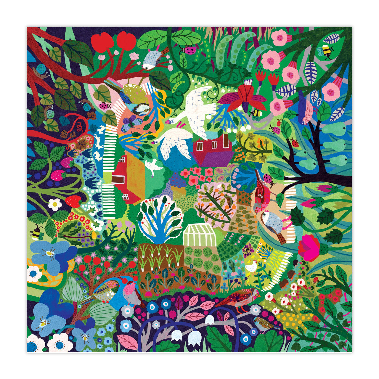 eeBoo 1000pc - Bountiful Garden Puzzle