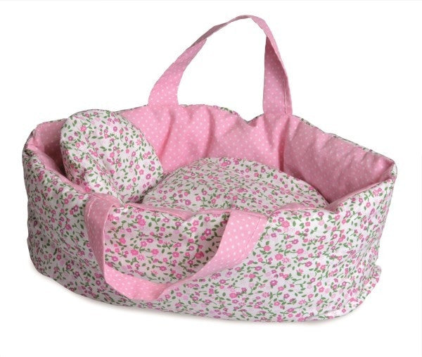 Egmont - Baby Carry Cot - Soft Flower Small