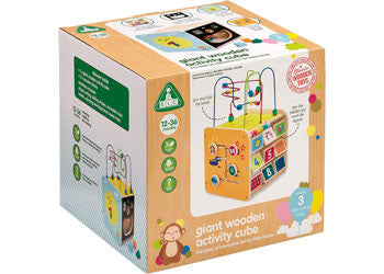 ELC - Giant Wooden Activity Cube