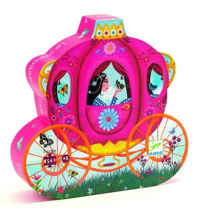 Djeco Elise's Carriage Silhouette Puzzle 54pce