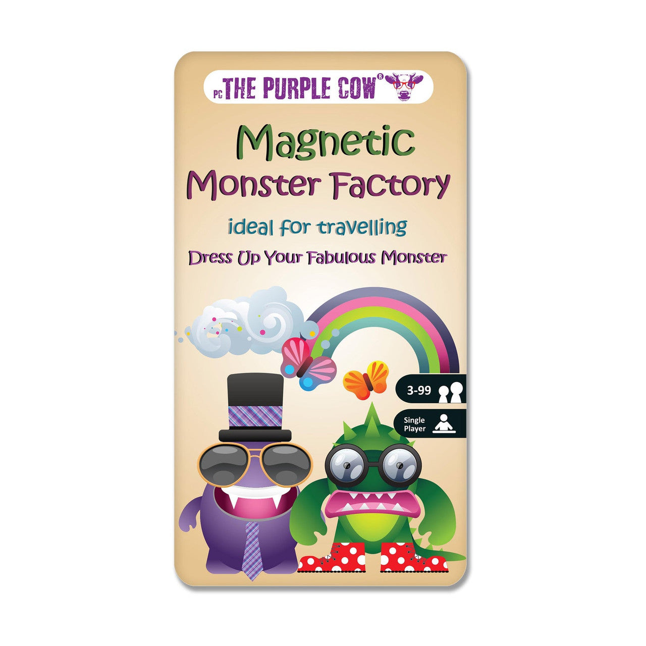 The Purple Cow - Magnetic Travel Game - Monster Factory