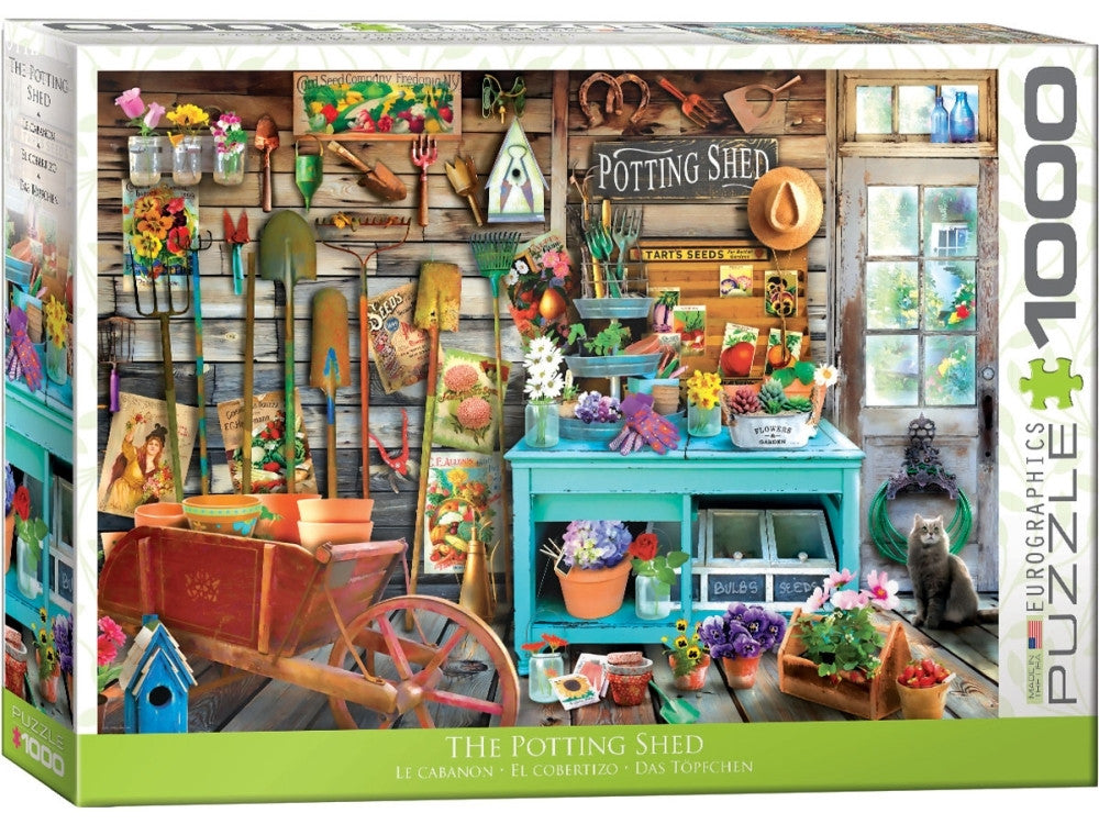 Eurographics 1000pc - The Potting Shed Puzzle