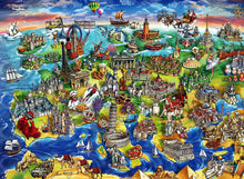 Anatolian 1500pc - European World Puzzle