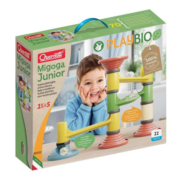Quercetti Migoga Junior - Play BIO Marble Run 86502
