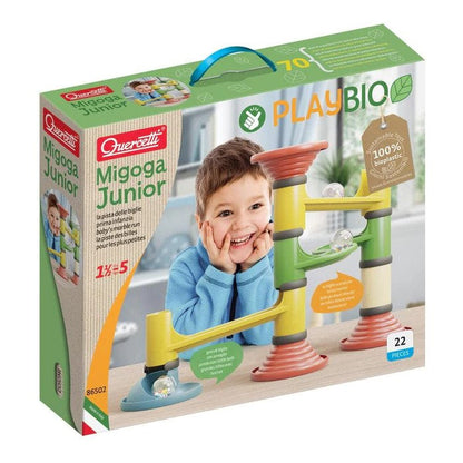Quercetti Migoga Junior - Play BIO Marble Run 86502