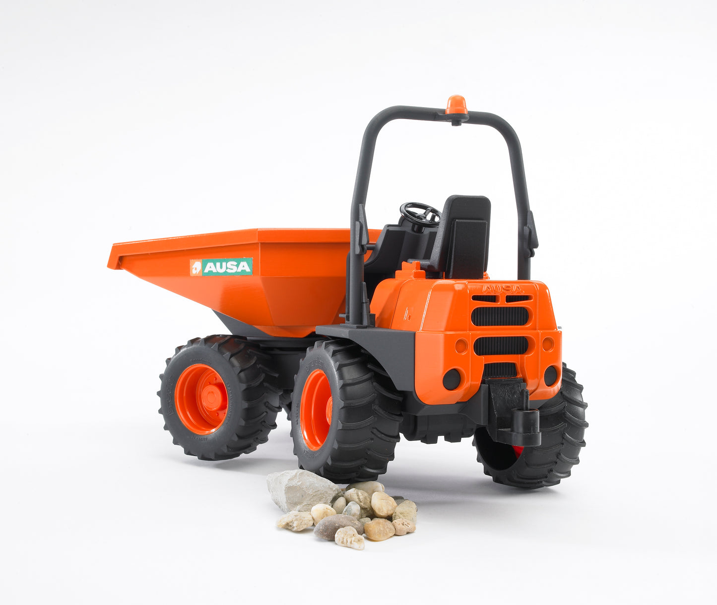 Bruder AUSA Minidumper 02449 1:16 scale construction dumper with articulated steering and rotating tipping tray