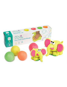 Educational Colours First Creations - Easi-Soft Fluoro Dough Set of 4