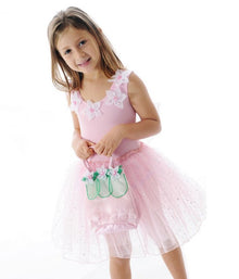 Fairy Girls - Fairy Dust Dress Light Pink (White Flower)