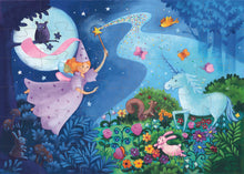 Djeco Fairy and Unicorn Silhouette Puzzle 36pce