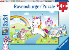 Ravensburger 2x24pc - Fairytale Unicorn Puzzle