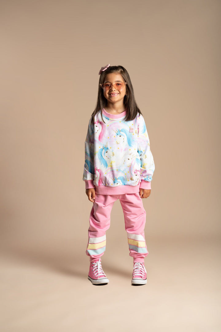 Rock Your Baby - Fantasia Pink Track Pants