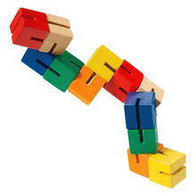 Fun Factory -  Multi Colour Wooden Fidget Toy