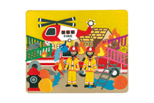 Felt Creations - Fire Engine Felt Creations 9212