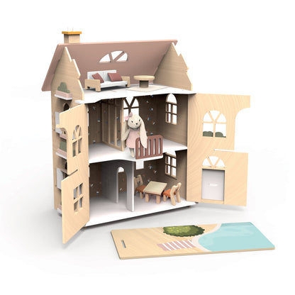 Speedy Monkey - Flower Cottage with Starter Furniture Set