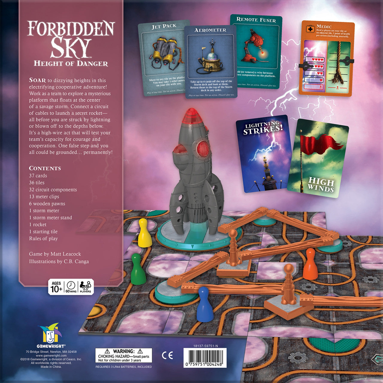 Forbidden Sky - Height of Danger- by Gamewright