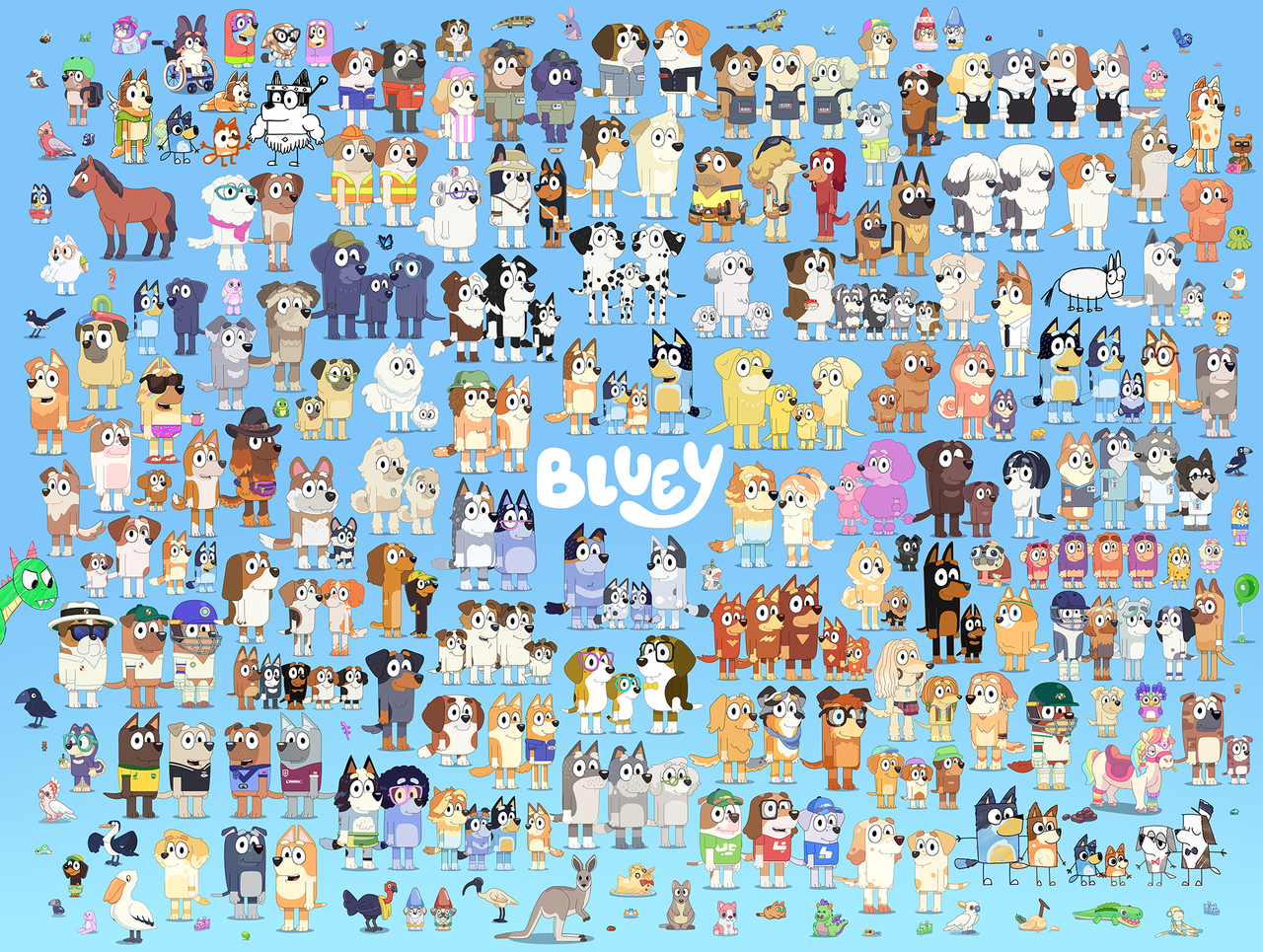 Bluey Puzzle 300pc
