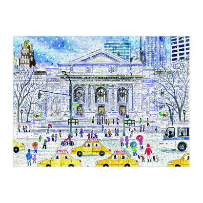 Galison 1000pc - New York Public Library Puzzle by Michael Storrings
