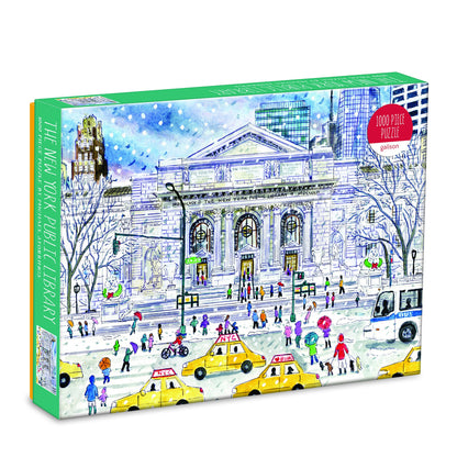 Galison 1000pc - New York Public Library Puzzle by Michael Storrings