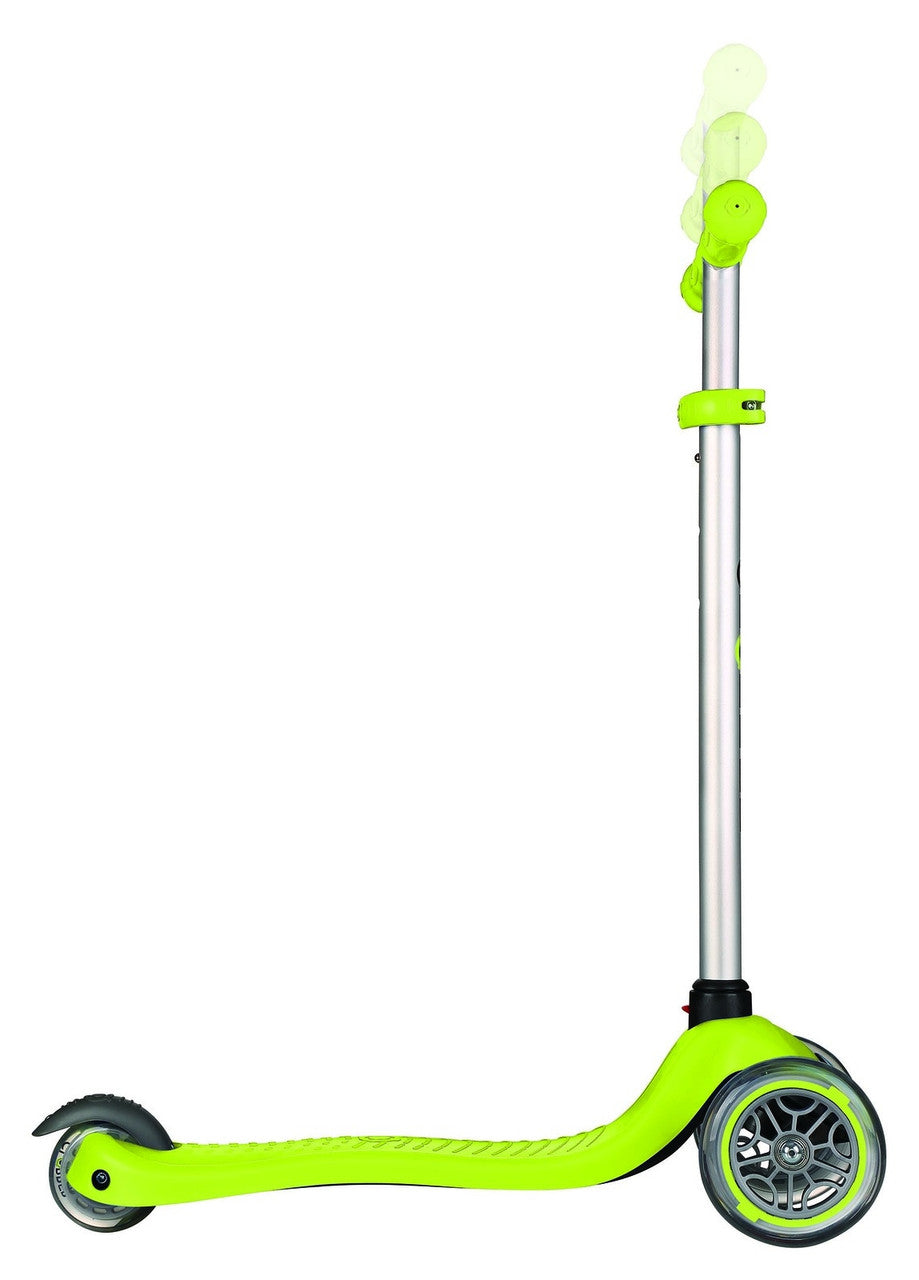 Globber - PRIMO Starlight with Light Up Deck - Lime Green