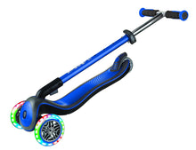 Globber - ELITE DELUXE with Lights - Navy Blue
