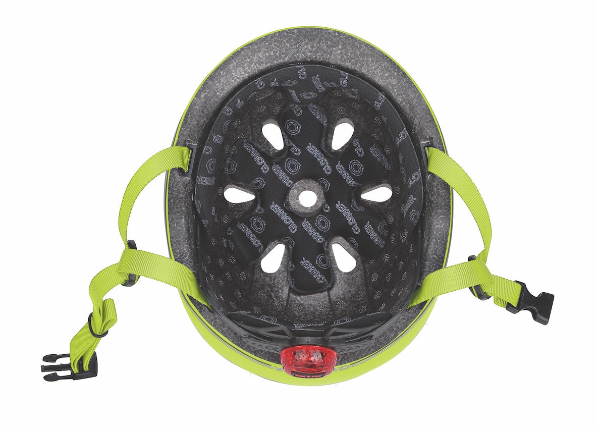 Globber EVO LIGHTS Helmet -LIME GREEN - XXS/XS (46-51cm)