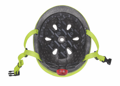 Globber EVO LIGHTS Helmet -LIME GREEN - XXS/XS (46-51cm)