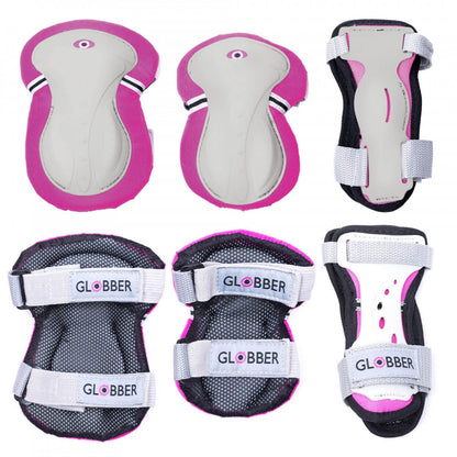 Globber - Junior Protective Pad Set (XS) - Deep Pink
