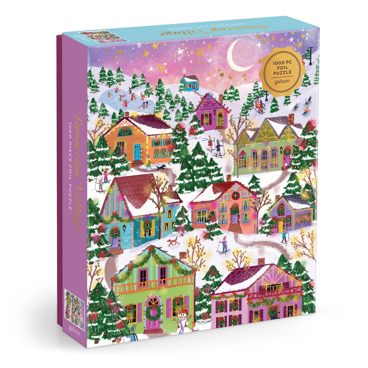 Galison 1000pc - Joy Laforme Snowcap Village Puzzle