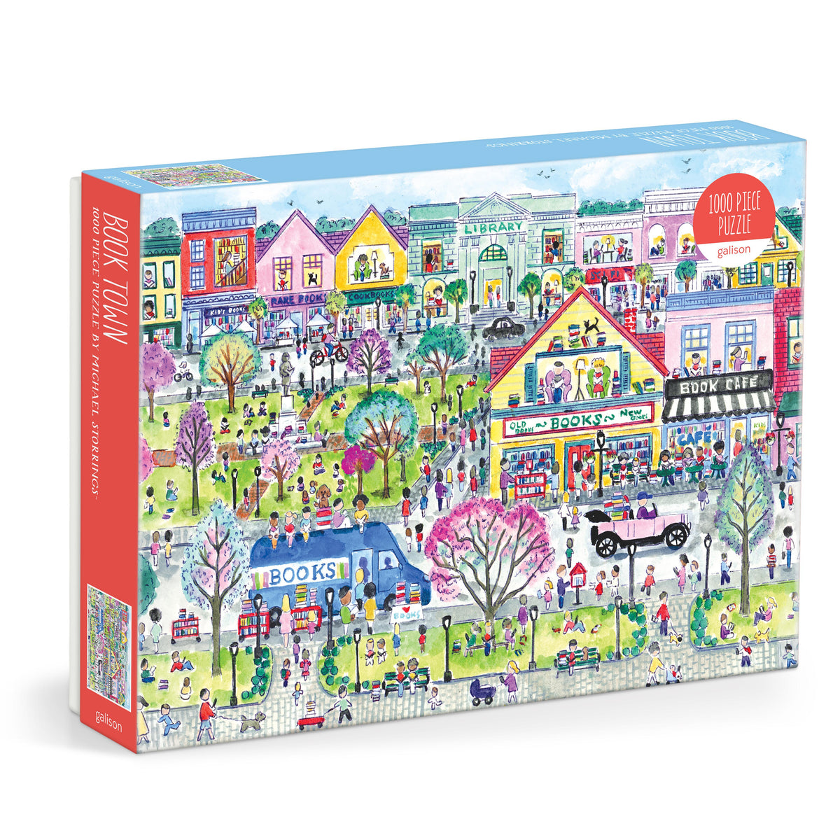 Galison Michael Storrings Book Townscape 1000 piece jigsaw puzzle