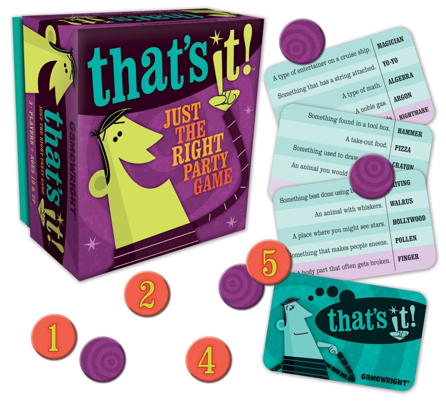 Gamewright - That's It! Party Game