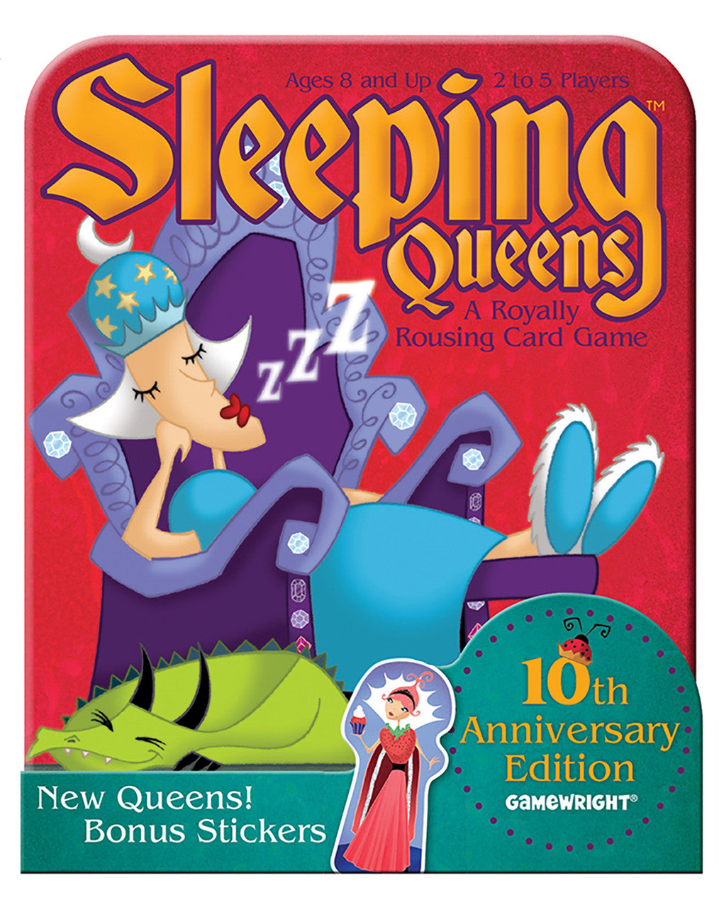 Sleeping Queens 10th Anniversary Tin Card Game