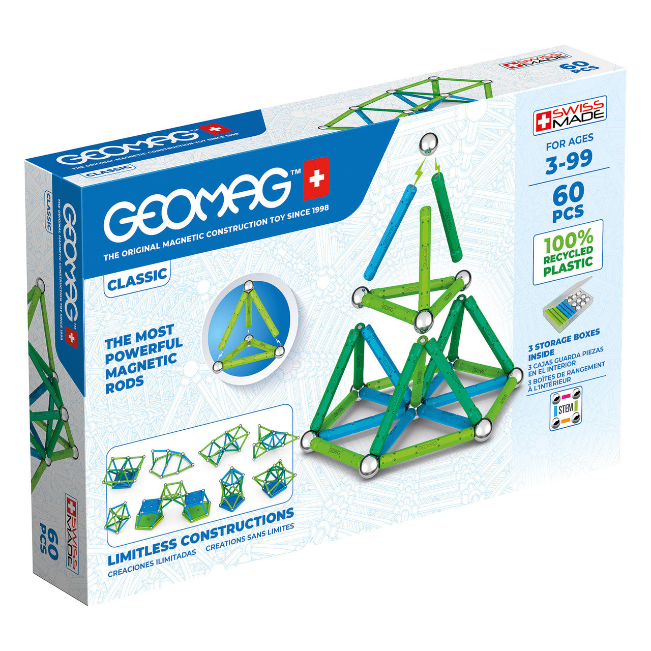 Geomag- Classic 60pc Set