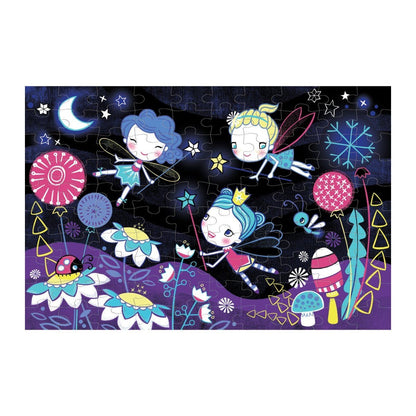 Mudpuppy - Glow Puzzle: Fairies 100pc