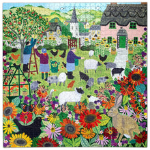 eeBoo 1000pc - Village Orchard Puzzle