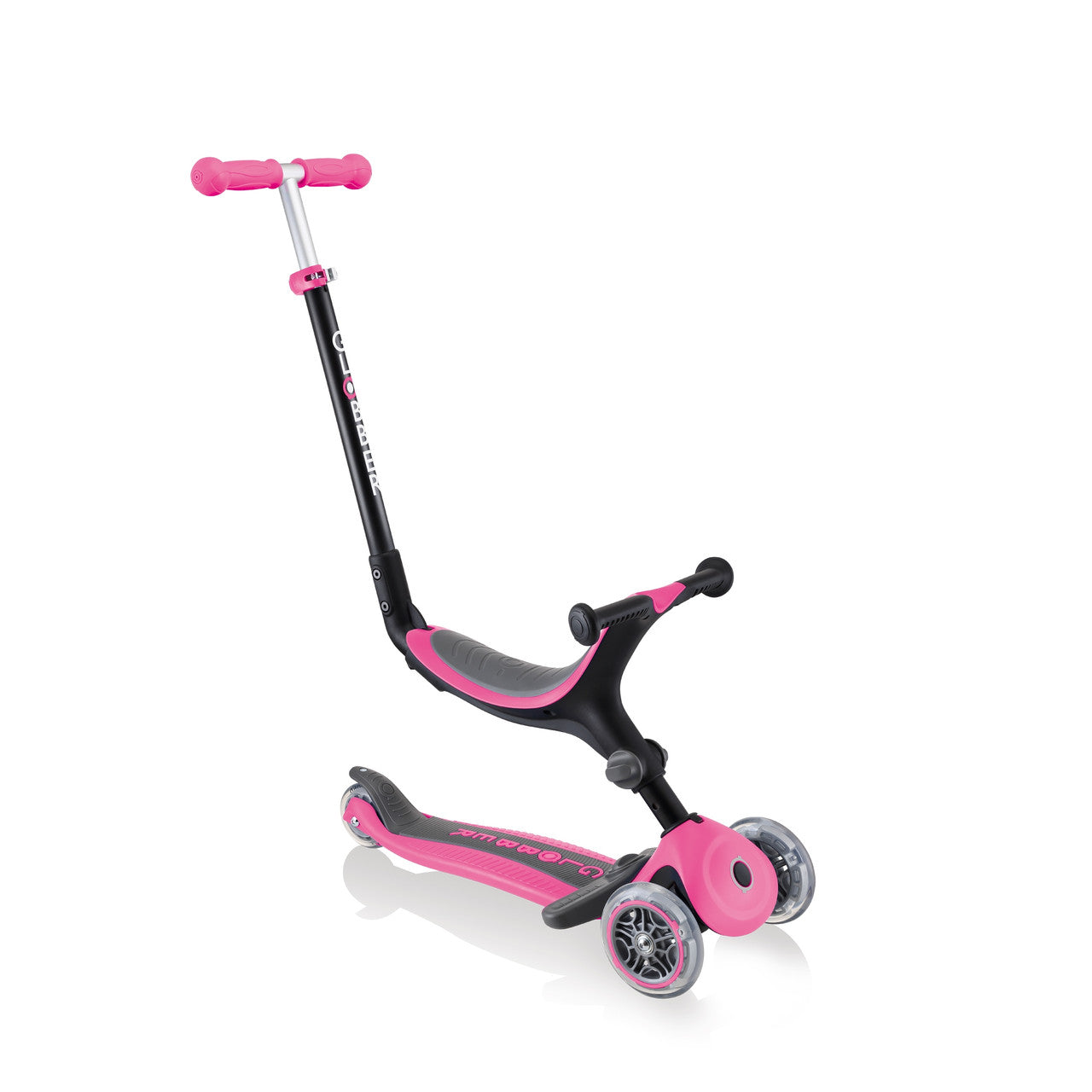 Globber GO UP FOLDABLE PLUS Scooter - Pink