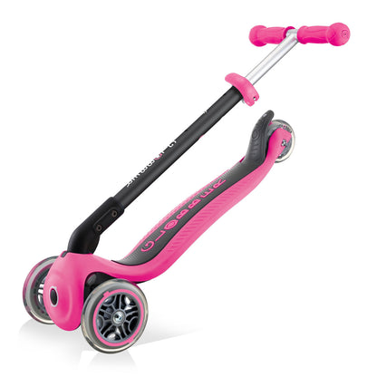 Globber GO UP FOLDABLE PLUS Scooter - Pink